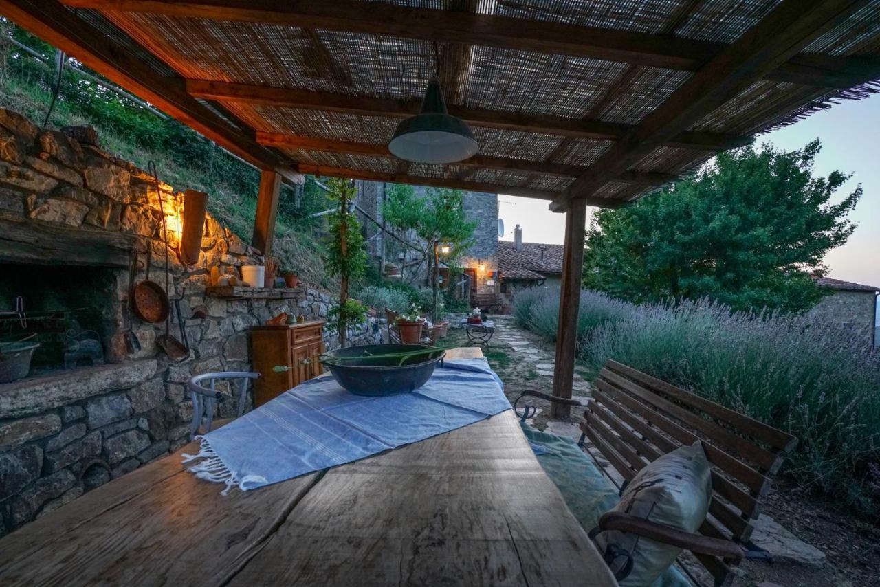 Agriturismo La Colombella Бани Сан Филипо Екстериор снимка
