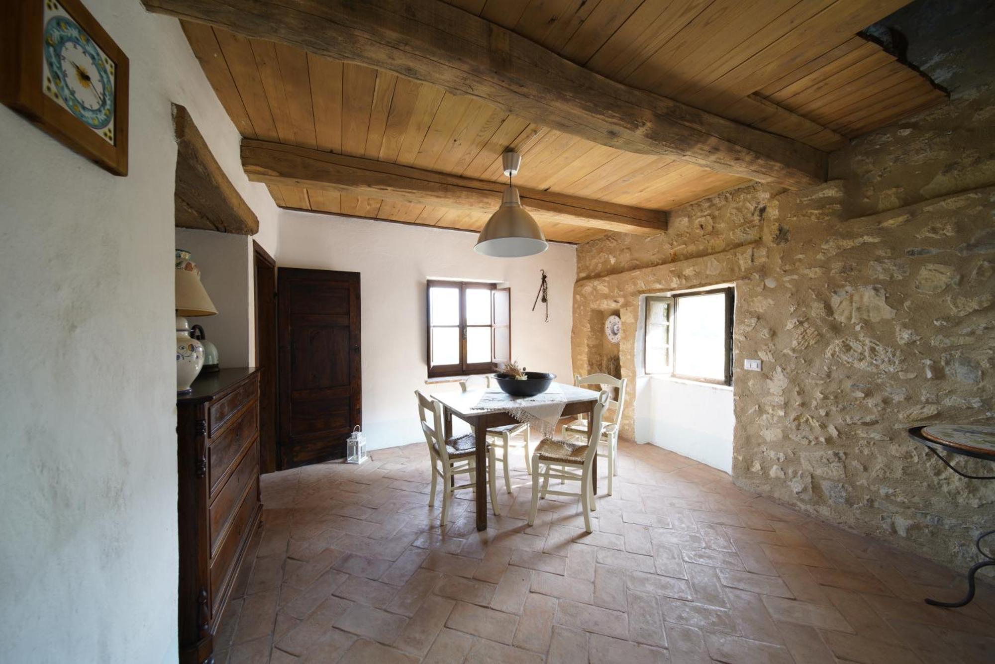 Agriturismo La Colombella Бани Сан Филипо Екстериор снимка